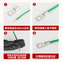 SC Tinned Copper Ring Terminal Connectors for Electrical Wiring