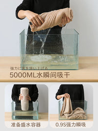 Japanese Style Bath Towel Set for Couples - Absorbent Cotton Bath Sheet, Hair Drying Cap, and Hand Towel
