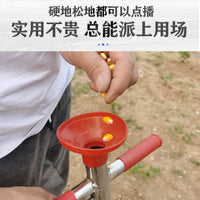 Manual Underground Fertilizer Applicator for Corn and Agricultural Crops
