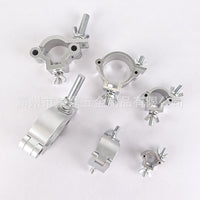 Heavy-Duty Aluminum Alloy Scaffolding Clamp for 48mm Steel Pipes, Single Coupler