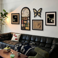 French Vintage Living Room Wall Art Set for Sofa Background, Abstract Artistic Combination Prints
