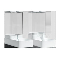Automatic Pet Feeder and Water Dispenser Set for Cats and Dogs