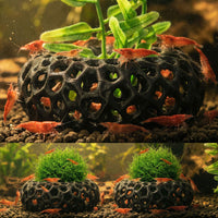 3D Printed Aquatic Breeding Shelter and Decor for Fish and Shrimp Tanks, Biodegradable PLA/PETG