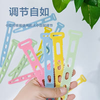 Adjustable Windproof Buckle Straps for Clothes Hangers and Cable Management