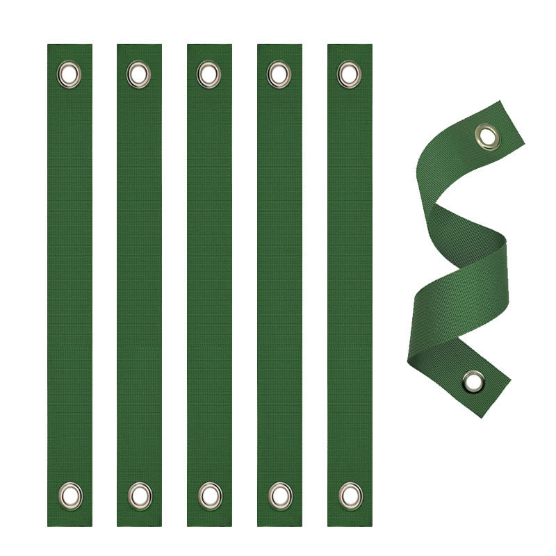 Garden Tree Tie Straps for Seedling Support and Wind Protection, Nylon Tree Fastening Belt with Eyelets