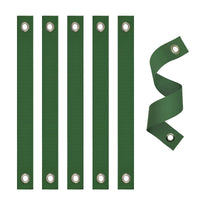 Garden Tree Tie Straps for Seedling Support and Wind Protection, Nylon Tree Fastening Belt with Eyelets