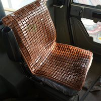 Breathable Bamboo Seat Cushion for Forklifts and Construction Vehicles