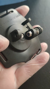 Headlamp 360-Degree Rotating Component for DIY Modification, Universal Tripod Mount Accessory