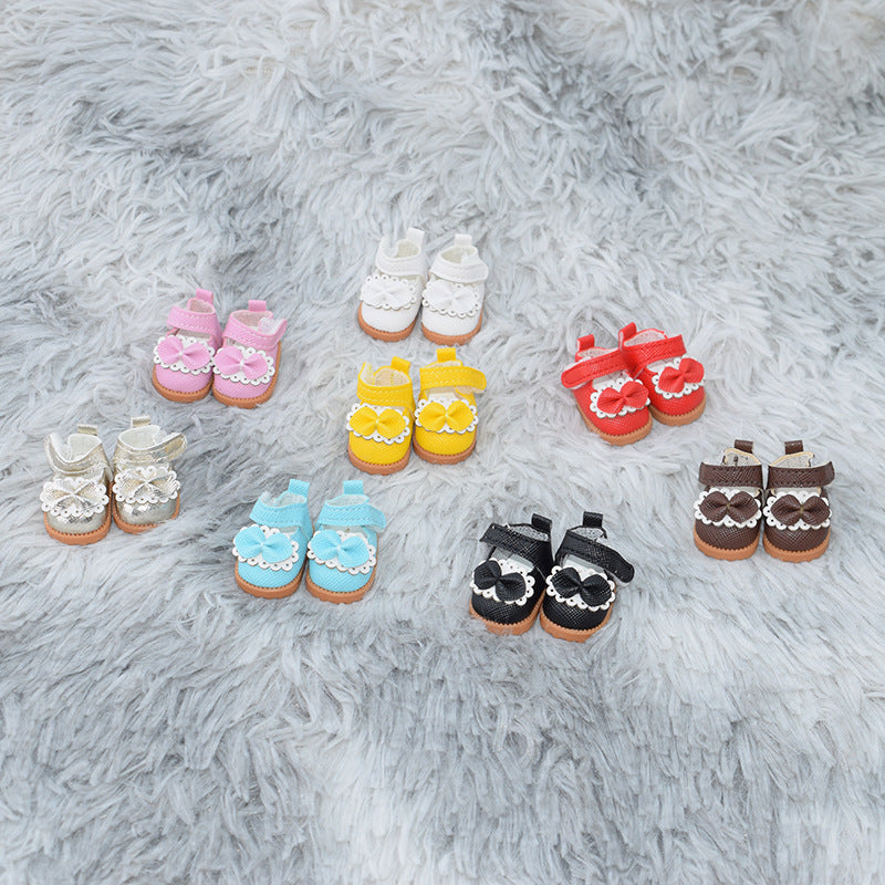 Doll Princess Shoes for 10cm Cotton Dolls and 8-inch BJD Dolls, 22cm Jointed Doll Clothing Accessories