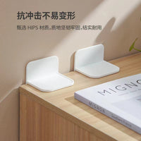 No-Drill Anti-Tip Furniture Straps for Cabinets, Shoe Racks, Wardrobes - Child Safety Wall Anchor