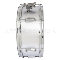 MBAT 14-inch Silver Snare Drum with Accessories for School Band Performance