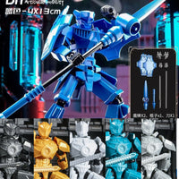 Lucky Multi-Joint Movable 13-inch Action Figure Justice Shield Mecha Toy Building Model Collectible