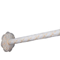 Decorative Pipe Cover for Air Conditioner and Heating Pipes, Fabric Lace Design, Dustproof