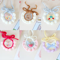 10cm/20cm Cotton Doll Clothes Set with Bib for Highland Cow Plush