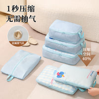 Travel Storage Bags Set Large Capacity Portable Waterproof Compression Organizer for Clothes and Sundries
