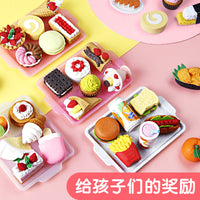 Iwako Japanese Cartoon Eraser Puzzle Set, Collectible Disassemblable Toy Erasers for Kids, Novelty Stationery Gift
