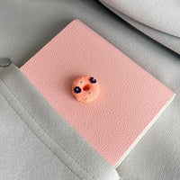Mini Macaron Sketchbook with 3D Embellishments