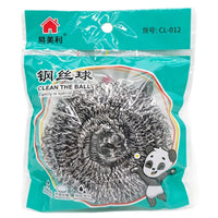 Heavy-Duty Kitchen Scrubber Set for Pots, Pans, and Dishes - Steel Wire, Sponge, and Scouring Pad Assortment