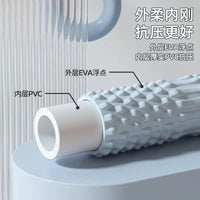 Muscle Relaxation Foam Roller Set with Leg Massager and Spiky Stick for Deep Tissue Massage and Stretching