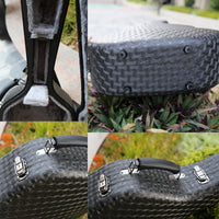 40/41 Inch Acoustic Guitar Hard Case Lightweight Portable Flight Approved for Travel