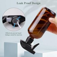 500ml Boston Glass Dispenser Bottles with Pump or Spray Top, 2 or 4 Pack