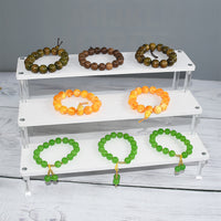 Acrylic Tiered Display Stand for Bracelets, Rings, Figurines, and Blind Boxes