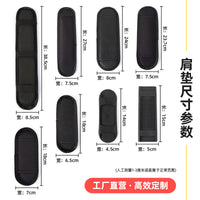Detachable Shoulder Pad for Guitar Straps, Laptop Bags, and Luggage - Pressure Relief Cushion