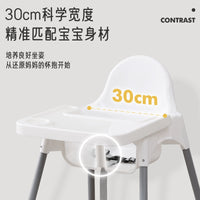 Foldable Baby High Chair for Home, Restaurant, and Hotel Use - Adjustable Toddler Feeding Seat