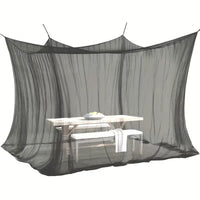 Portable Outdoor Camping Mosquito Net Tent for Travel, Large Square Bed Canopy