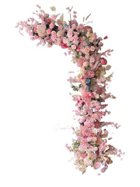 Monet Garden Artificial Flower Wall Arch for Wedding & Event Decor