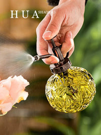 Vintage Nordic Glass Pressure Spray Bottle for Gardening and Disinfection, Small Watering Can for Succulents