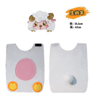 Kids Animal Costume Set with Headpiece for Stage Performance