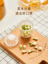 Carrot Tritan Heat-Resistant Tea Infuser Ball for Loose Leaf Tea