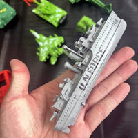 Military Vehicle and Soldier Playset for Kids - Tanks, Planes, and Artillery Models