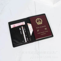 RFID Blocking Travel Wallet Passport Holder for Men and Women, Multi-functional Document Organizer with Ticket Slot