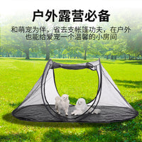 Foldable Pet Tent for Cats and Dogs, Portable Outdoor Travel Shelter