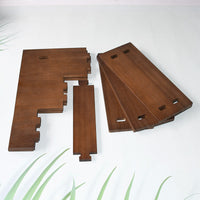 Solid Wood Tiered Display Stand for Bracelets and Hairpins