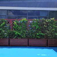Aluminum Alloy Garden Trellis with Wheels for Climbing Plants