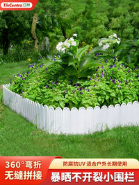 Decorative Garden Fence Edging for Flower Beds and Lawns