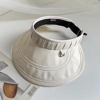 2026 New Summer Outdoor Roll-up Sun Visor Hat for Women, Wide Brim UV Protection