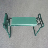 Garden Kneeler and Seat with Tool Pouch, Foldable Portable Gardening Bench Stool