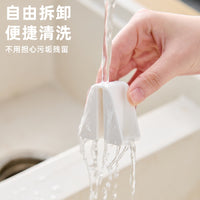 Wall-Mounted Toothbrush Holder with Drain and Cups, No-Drill Bathroom Organizer