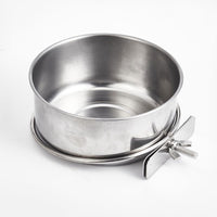 Stainless Steel Parrot Feeder Cup for Small Birds