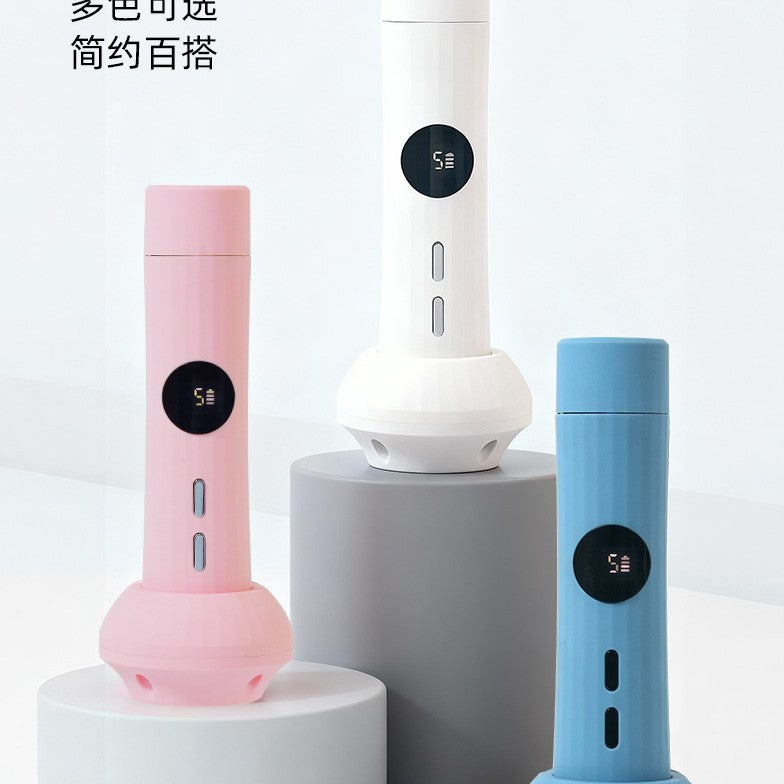 EMS Microcurrent LED Light Therapy Facial Massager for Anti-Aging and Skin Rejuvenation