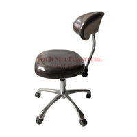 Dental Chair Medical Stool with PU Seat and Swivel Casters