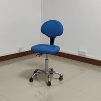 Dental Medical Stool with Adjustable Height and Swivel for Clinic, Salon, and Office Use