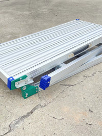 Portable Aluminum Alloy Ladder Stool for Home Use, Car Washing, Decoration, and Work Platform