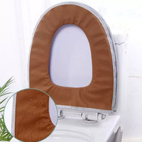 Universal Zippered Waterproof Toilet Seat Cover for All Seasons