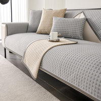 Cooling Ice Silk Sofa Mat for Summer - Non-Slip & Scratch-Resistant