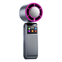 26 New Foldable USB Rechargeable Portable Handheld Cooling Fan with Ice Compress Function for Outdoor Use